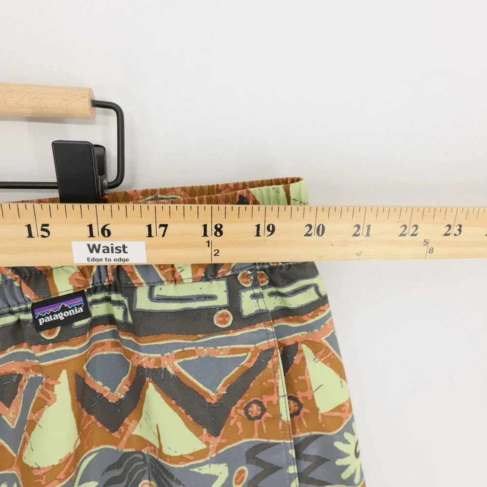 Patagonia Hydropeak Volley Shorts Mens XXL Multi Geometric Print Boardshorts